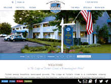 Tablet Screenshot of lodgeatturbatscreek.com